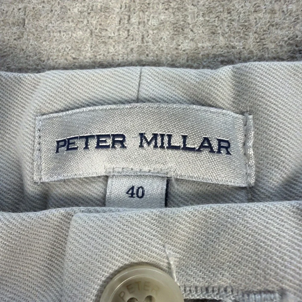 Peter Millar Shorts Men's 40 Beige Khaki Cotton‎  8